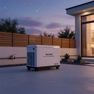 Generatore di gas da 20 kW CE pronto-Sistema di alimentazione di riserva con combustibile multiplo